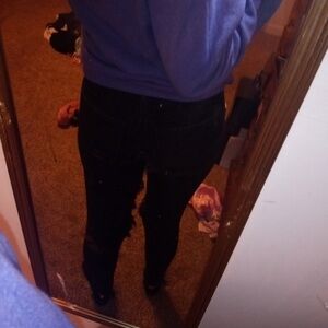 American Eagle Outfitters Black High Rise Jeans